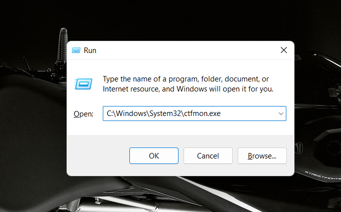 Keyboard Is Not Working on Windows Search Menu: Fix it Now! 5 Run CTFMON.exe