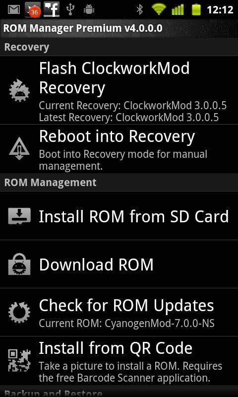 Update and Install Android 6.0 Marshmallow on Lenovo Vibe S1 2 CWM ROM Manager