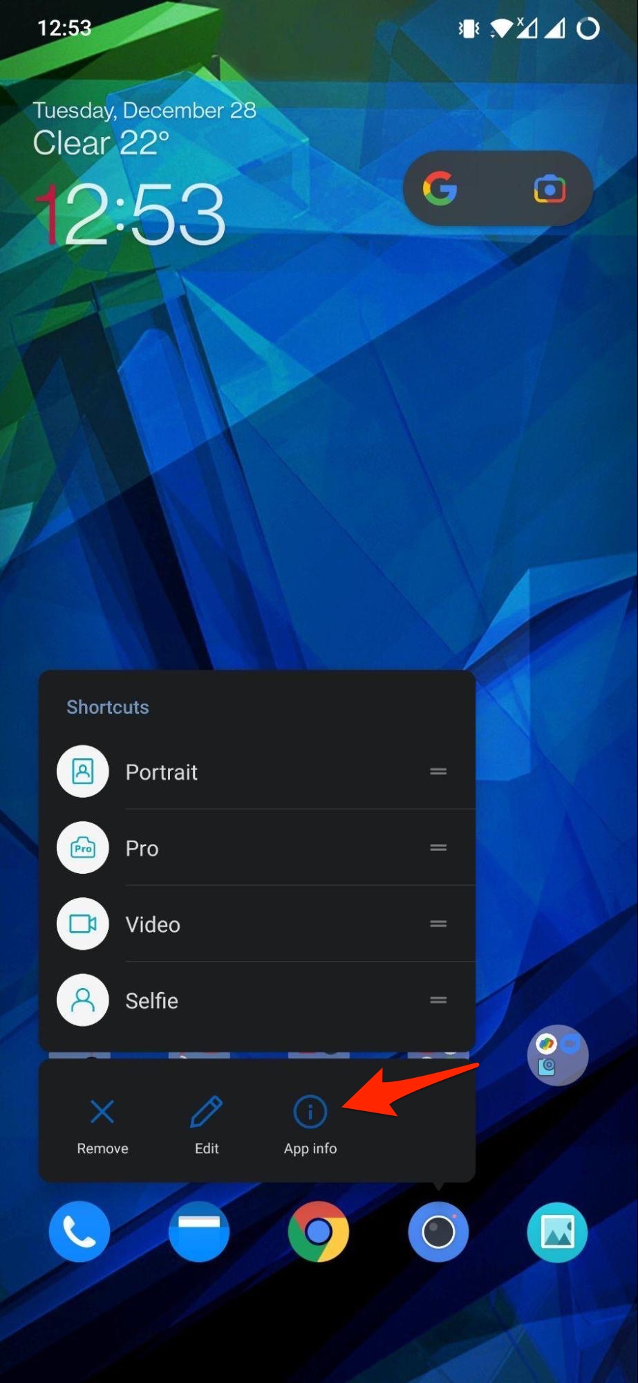 How to Fix OnePlus Camera Not Opening? 2 Camera_App_Info
