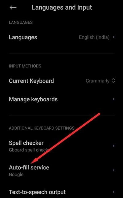 How to Change Your Android Autofill and Password Manager? 3 android autofill settings