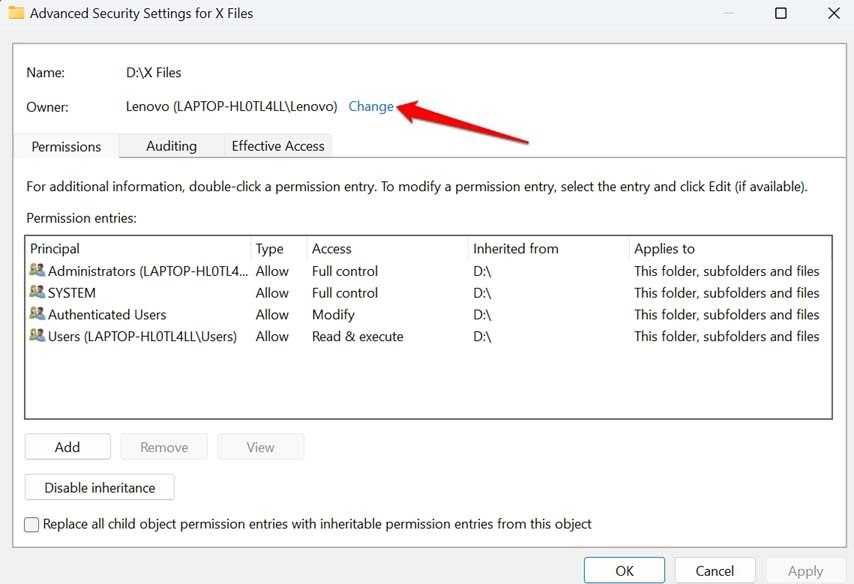 How to Fix Unable to Rename Folders on Windows 11? 14 Change folder permission