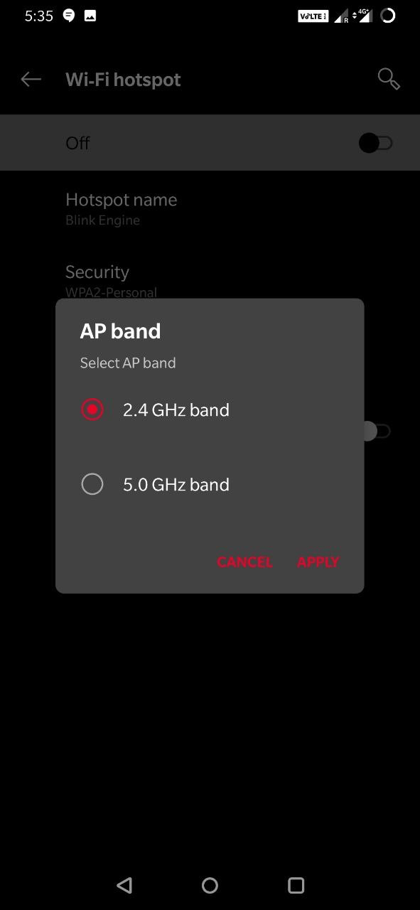How to Fix Mobile Hotspot Not Connecting to Windows 11 WiFi? 7 Change_AP_Band