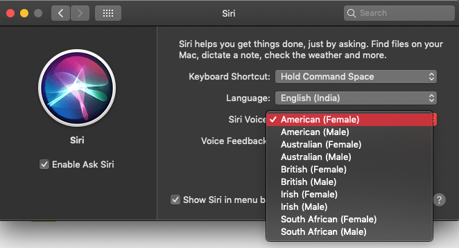 How to Change Siri Voice? and Switch to Native Accent and Gender 6 Change Siri Voice Region and Gender in Mac