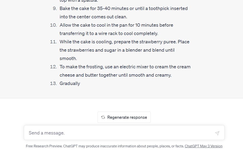 How to Fix it When ChatGPT is Stuck and Can't Complete a Response? 2 ChatGPT generates the outputs on the basis of token