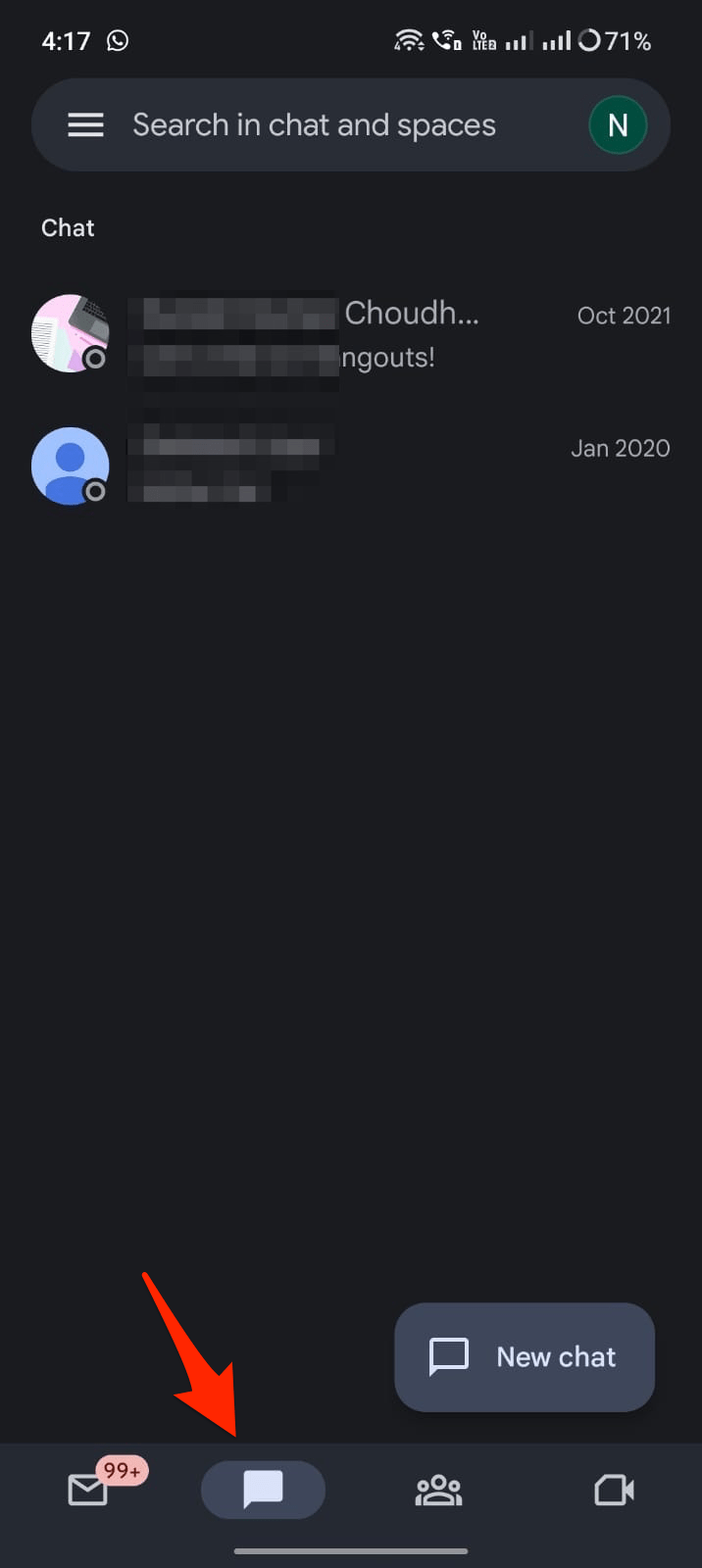 How to Fix Google Chat Not Showing in Gmail? 5 Chat_Option_on_Gmail