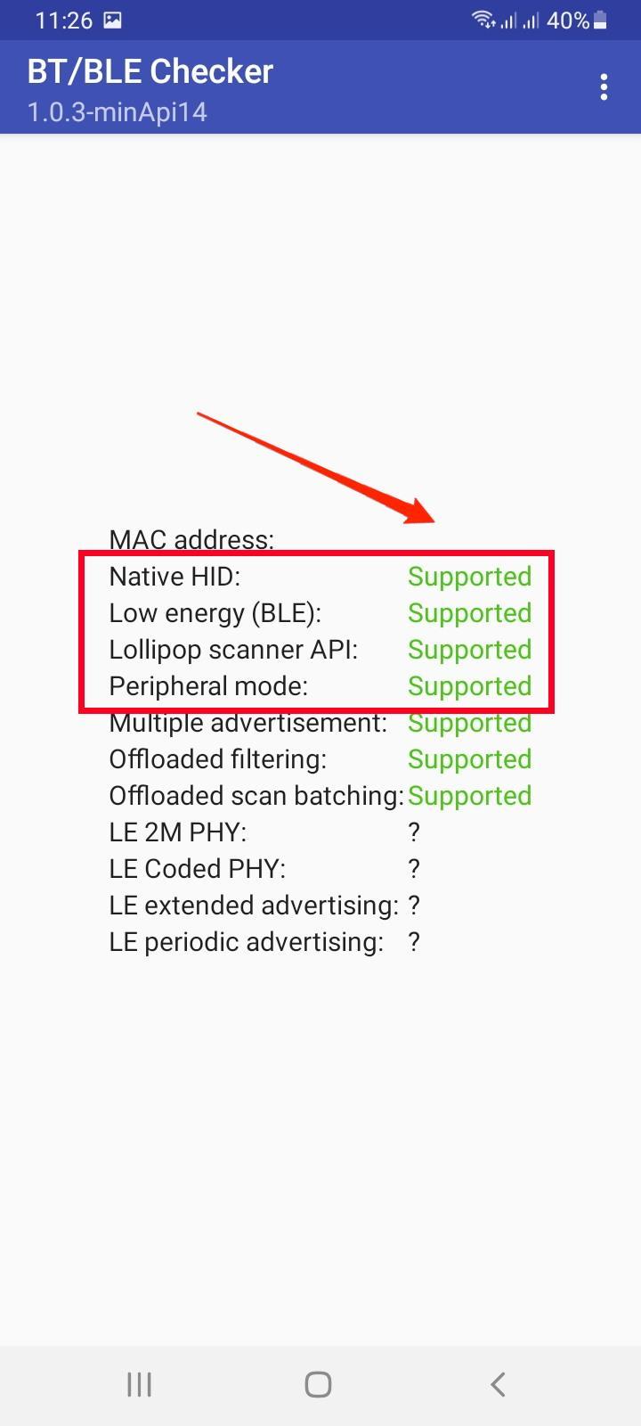 Fix Bluetooth Not Working or Pairing Issue on Samsung Mobile 10 Check BT:BLE Checker