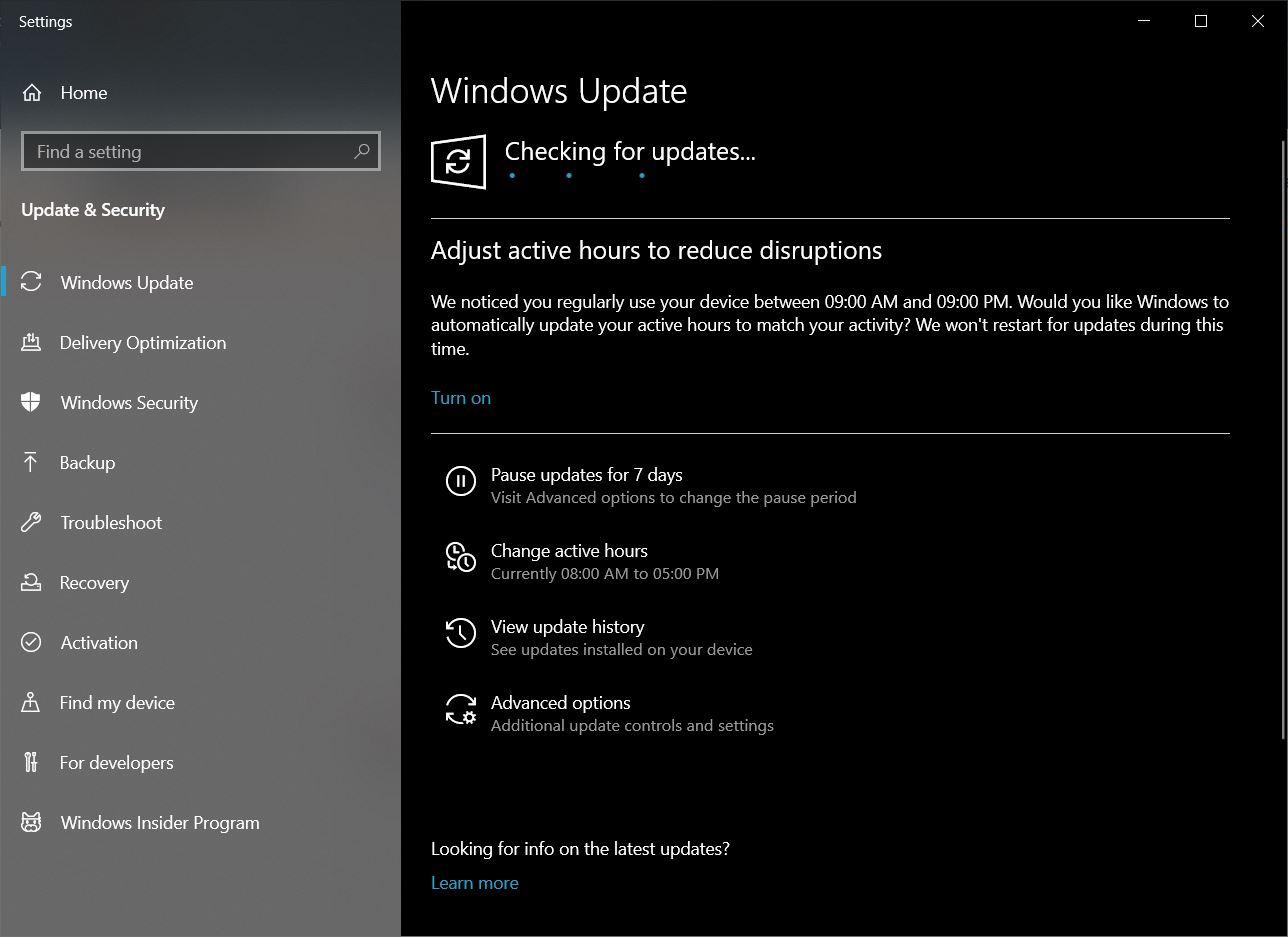 How to Fix Windows 10 Touchpad Not Working Issues? 7 Check for updates