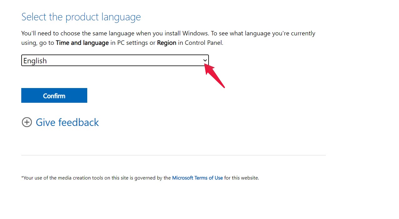 How to Install Windows 11 on an Unsupported PC? 7 Choose Language