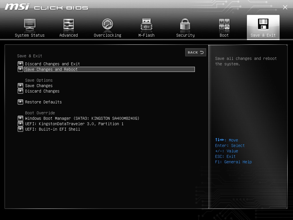 FIX: (VAN9001) This Build of Vanguard Requires TPM Version 2.0 in Windows 11 28 Choose Save and Exit (17)