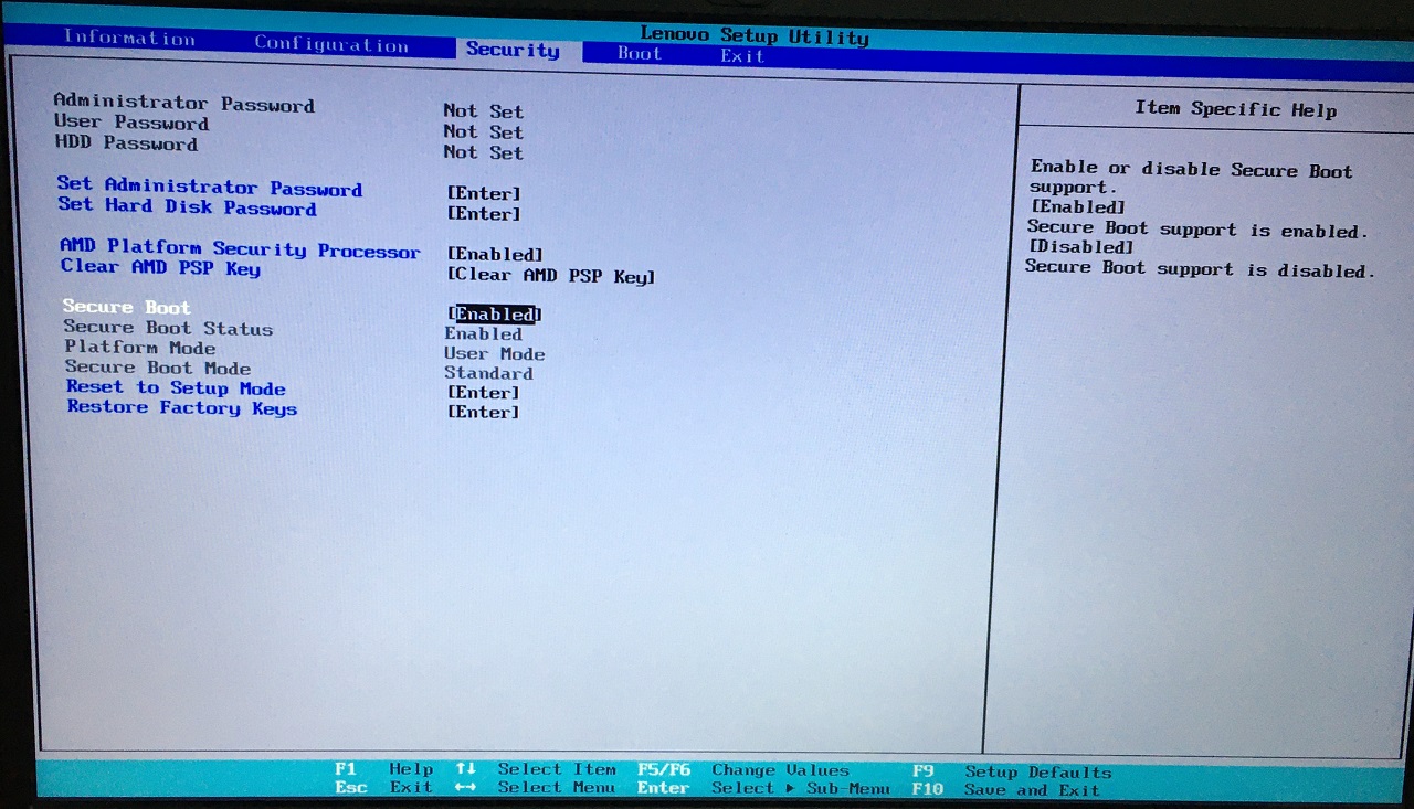 FIX: (VAN9001) This Build of Vanguard Requires TPM Version 2.0 in Windows 11 16 Choose Secure Boot (13)