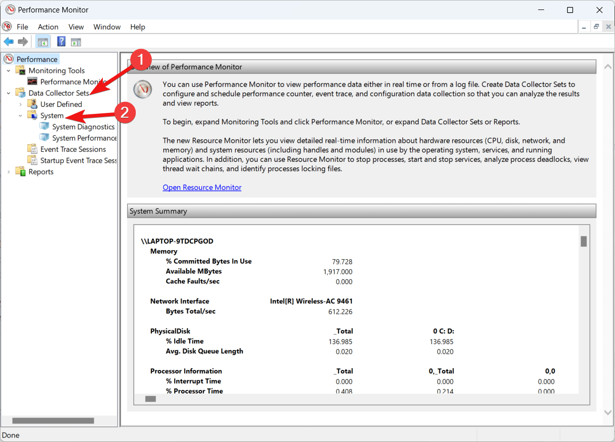 How to Check Hard Drive Health on Windows 11 13 Choose System from Data Collector Sets