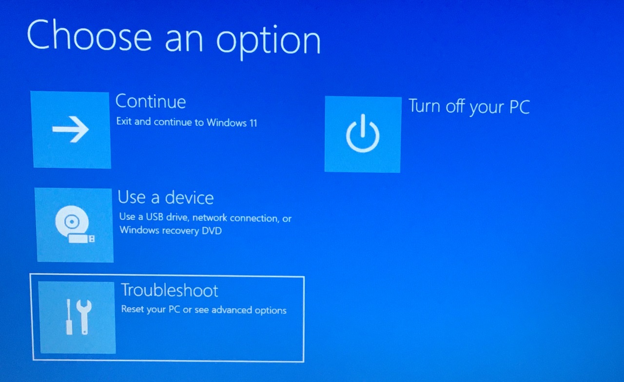 FIX: (VAN9001) This Build of Vanguard Requires TPM Version 2.0 in Windows 11 8 Choose Troubleshoot (5)