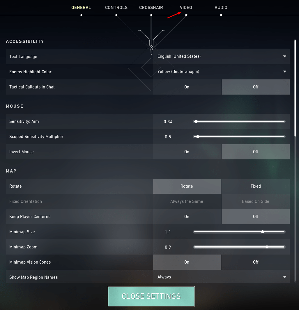 Fix Lag in Valorant Game for PC 4 Choose “Video” from the top menu