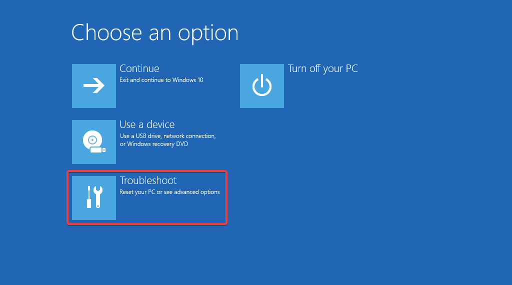 How to Enable Secure Boot in Windows 11? 6 Choose troubleshoot