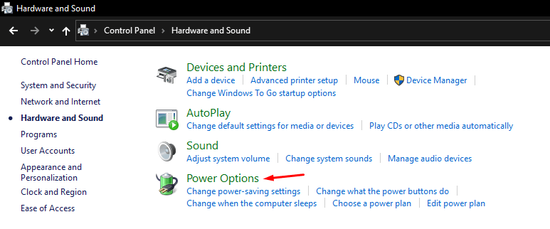 Fix Lag in Valorant Game for PC 9 Choose “Power Options” to continue
