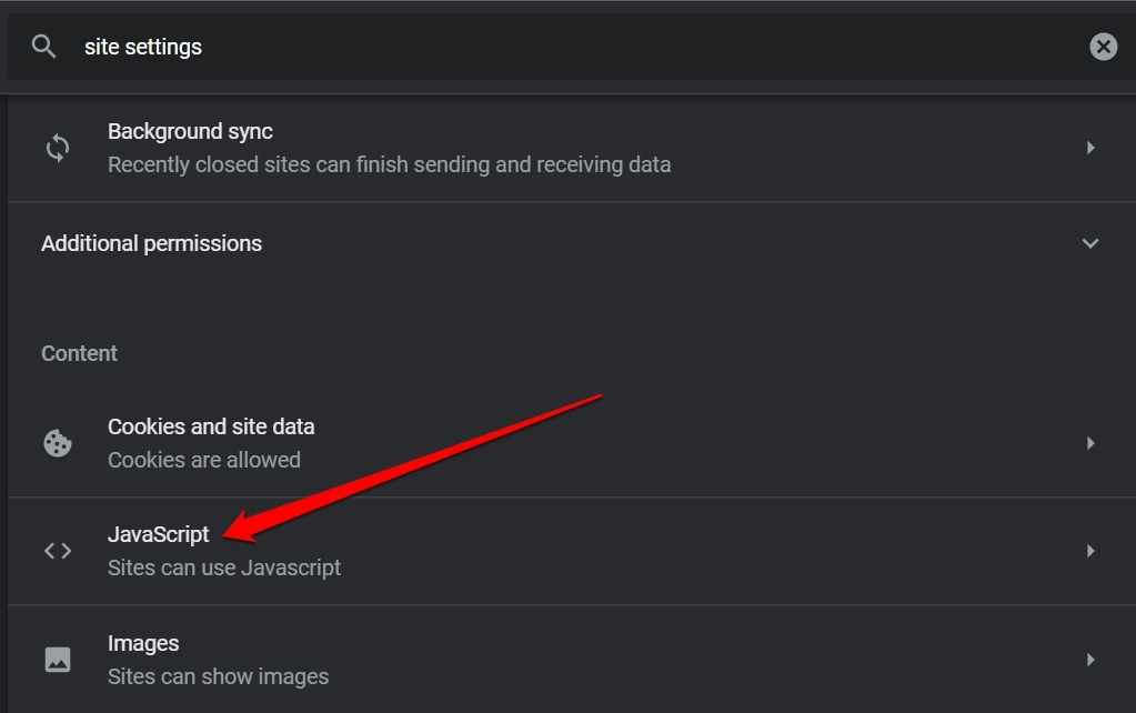How to Fix Video Playback Error on Google Chrome? 6 Chrome javascript settings