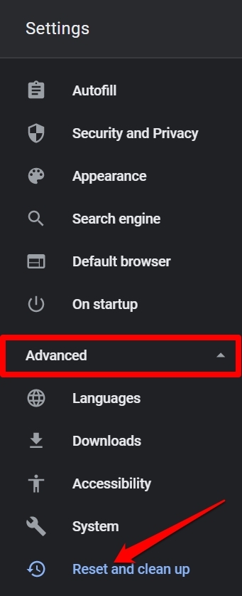 'Virus Scan Failed' While Downloading Files on Google Chrome: How to Fix 9 Chrome reset and clean up