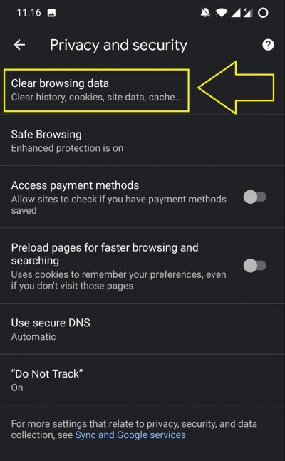 How to Increase Download Speeds on Android? 4 Clear Browser Data and Cookies