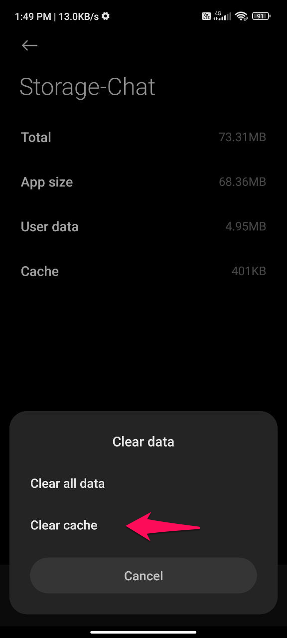 How to Fix Google Chat Not Working on Android? 8 Clear Cache and Data