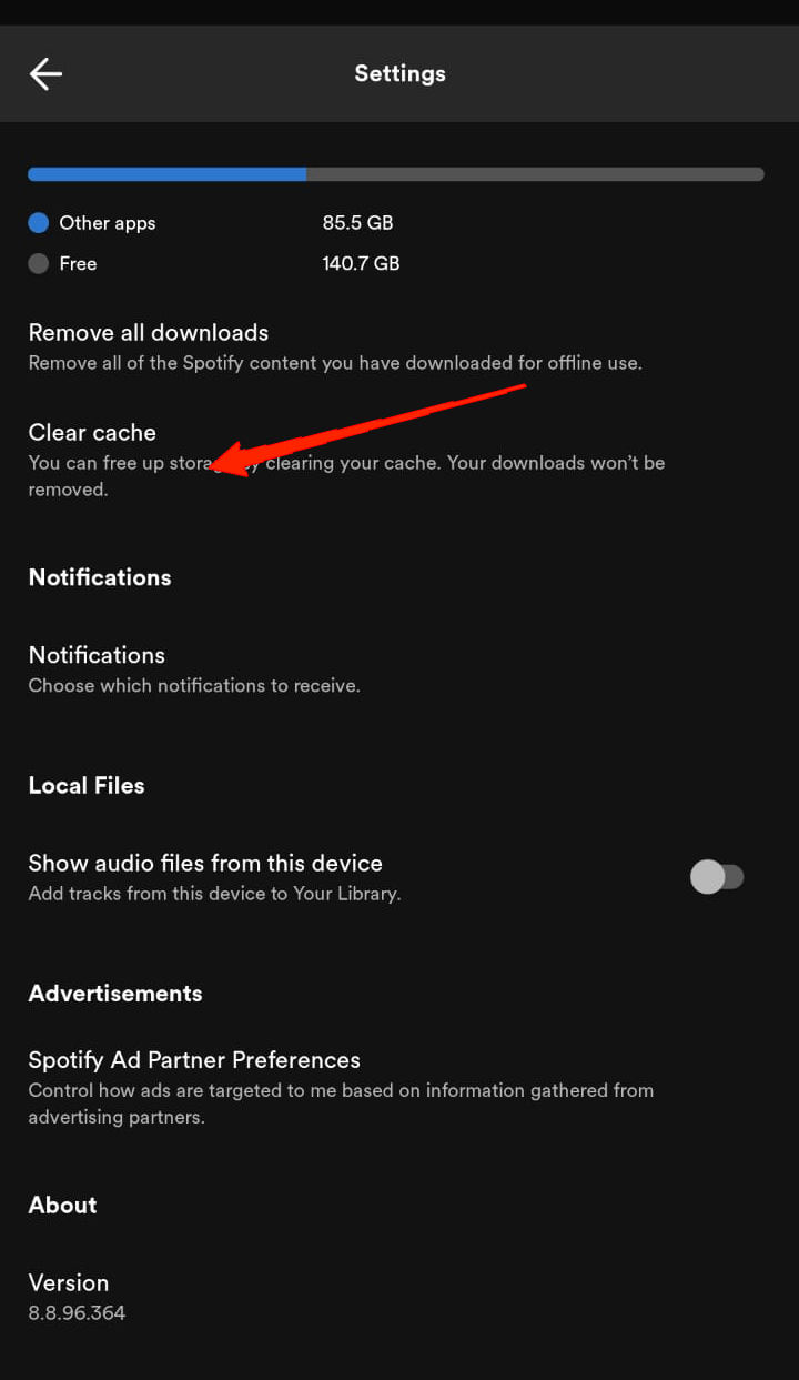 How to Fix Spotify Premium Not Working Offline on Smartphones 13 Finally, tap on the Clear Cache button again for confirmation.