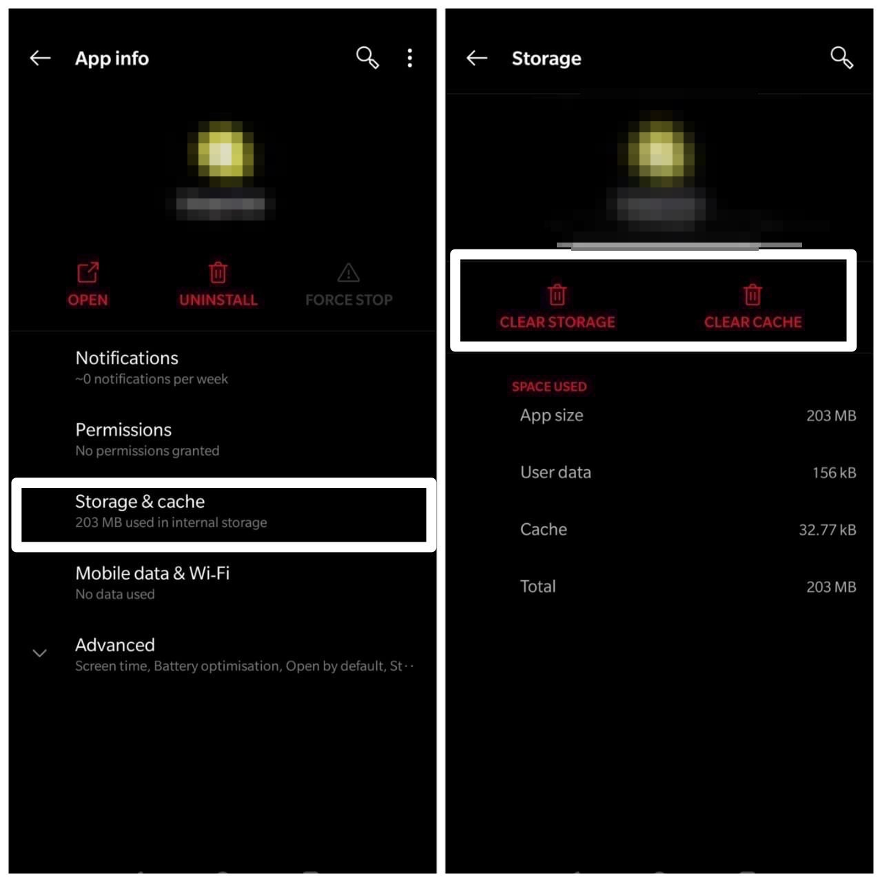 Fix Netflix Error "This title isn't available in your Country" 9 Clear_Cache_and_Data