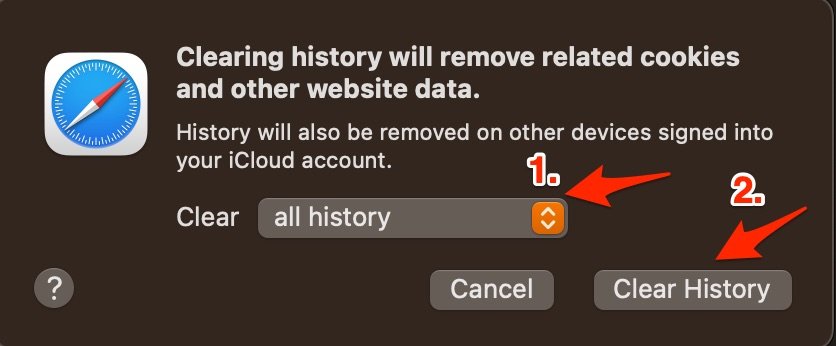 How to Clear Cache of Safari Browser on MacBook? 5 Clear History
