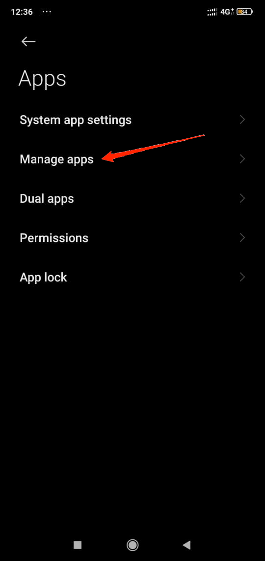What is 'Waiting for this Message on WhatsApp Web' and How to Fix it? 3 Click on Manage Apps