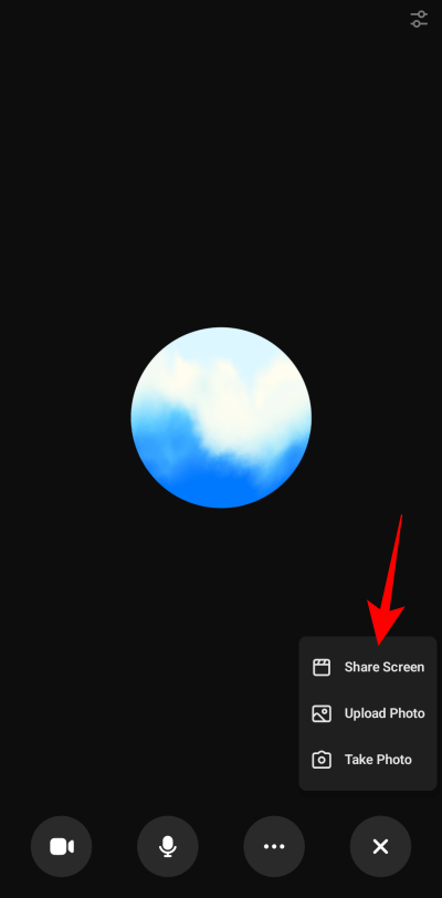 How to Share Screen With ChatGPT Advanced Voice Mode 3 Click on Share screen option.