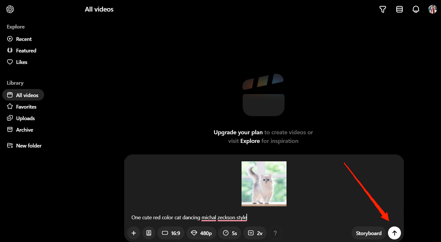 How to Use Sora to Create AI Videos from Scratch 11 Click on the Generate button and your video will be generated within minutes.