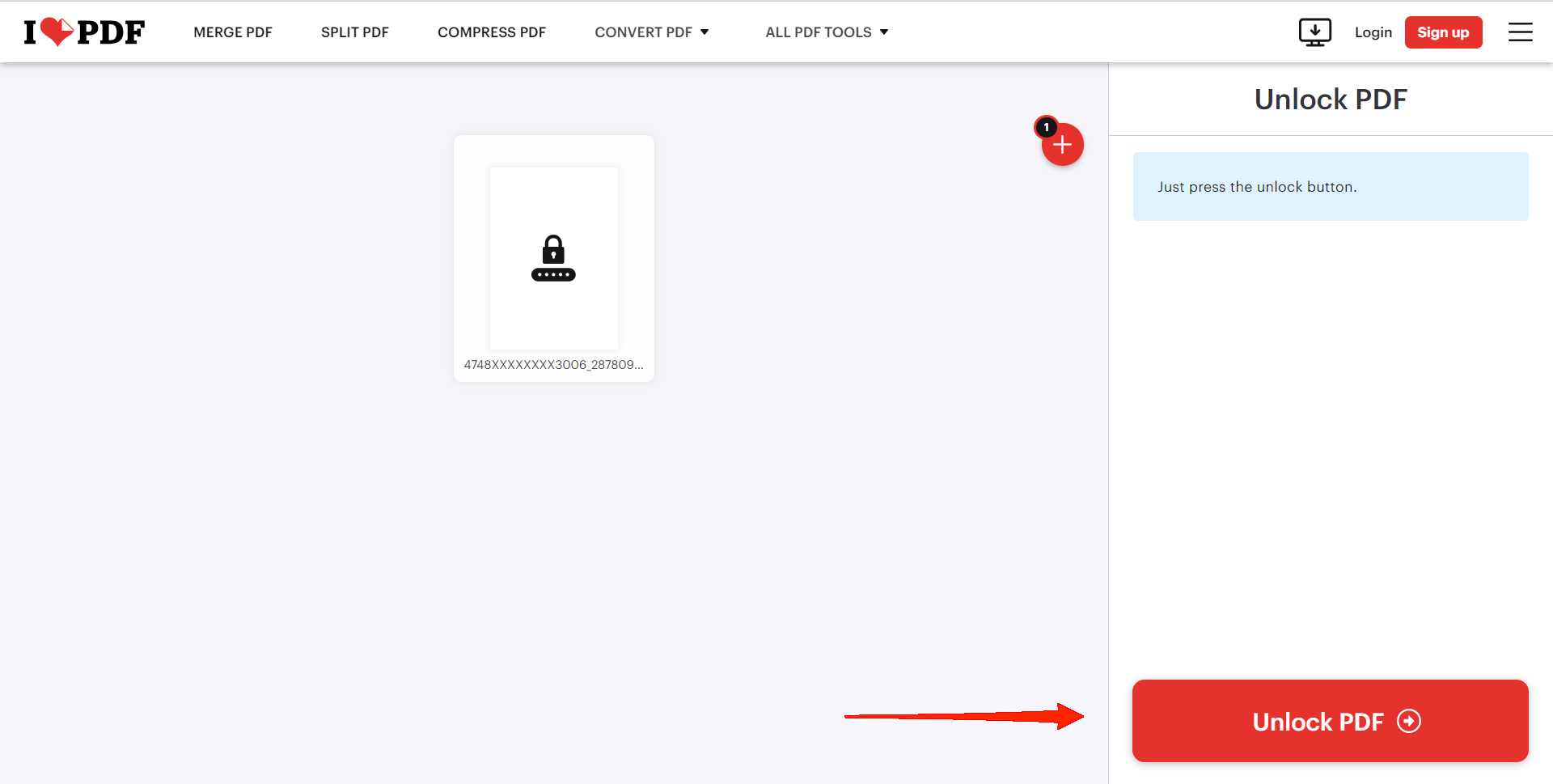 5 Ways to Remove Password from PDF File on Mac 10 Click on the Unlock PDF button.