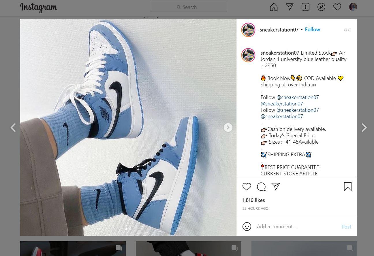 How to View Full-Size Instagram Photos? 3 Click on the image that you wish to download in full size