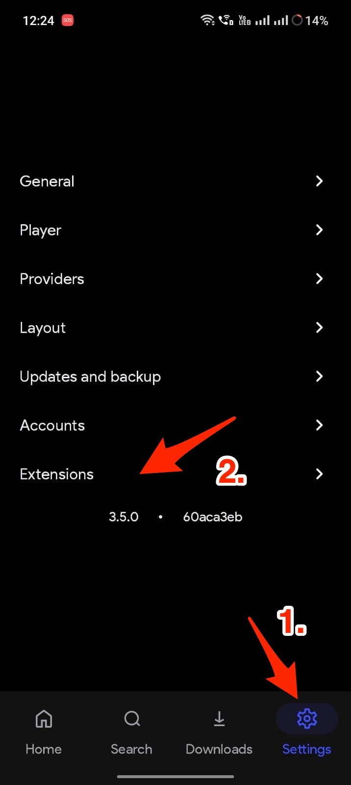10 Best Anime Apps for Stream and Download | Eng Dub and Sub 3 Click on Extensions Cloudstream