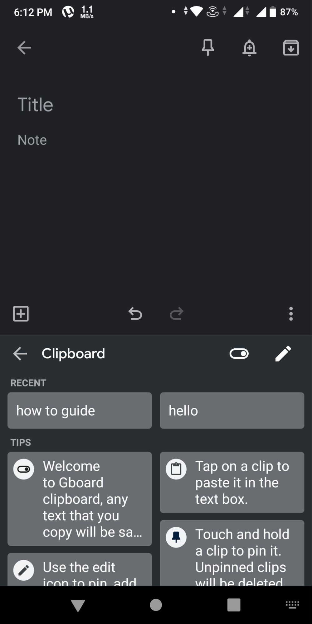 How to Check Clipboard History on Android 4 Clipboard on Cupboard