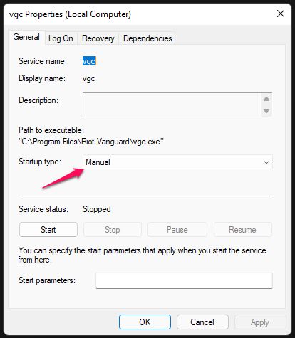 Fix - Vanguard Detected Incompatible Software in Windows 11 10 Close Vanguard Anti-Cheat System (5)
