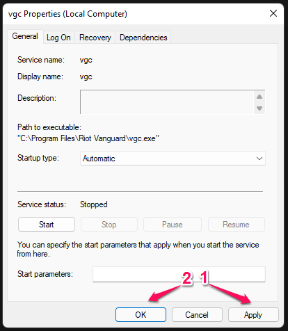 Fix - Vanguard Detected Incompatible Software in Windows 11 12 Close Vanguard Anti-Cheat System (7)