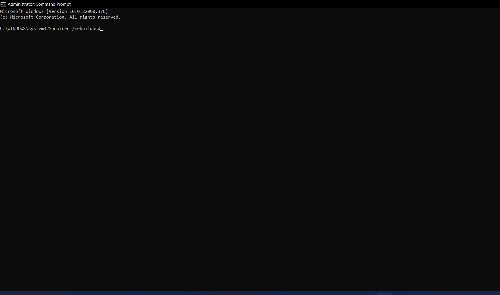 How to Fix Error Code 0xc00000f in Windows 11? 8 Code 2