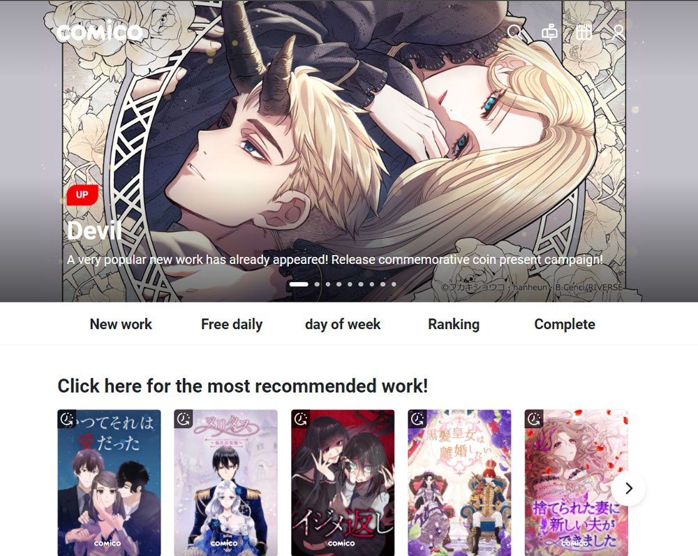 10 Best Free Sites to Read Manga Online in 2022 6 Comico