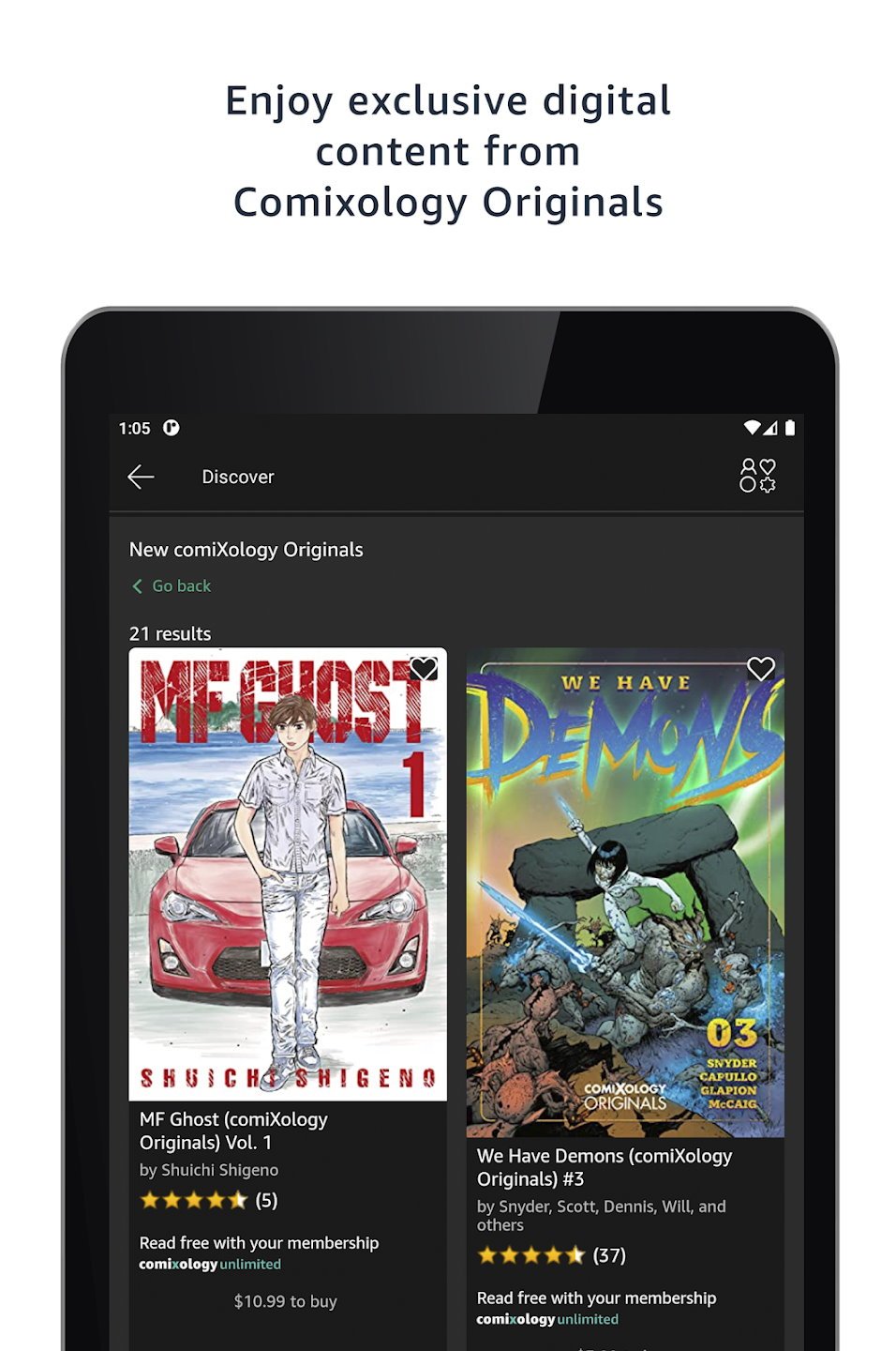 Comics & Manga by Comixology