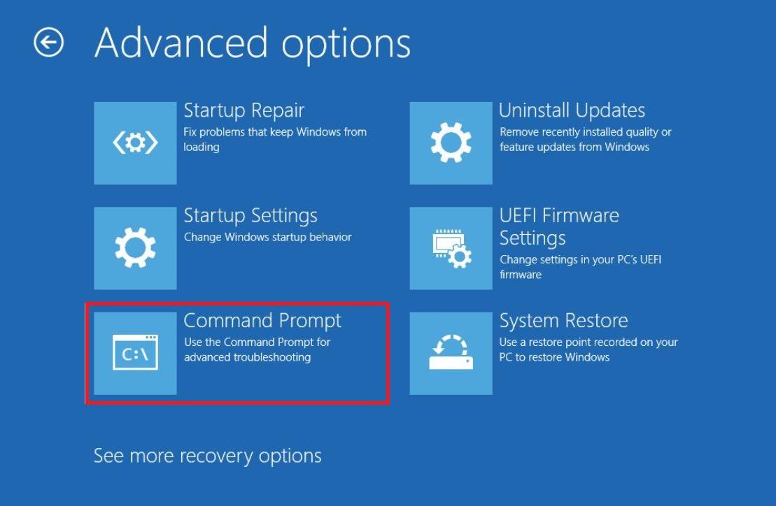 Fix Winload.efi is Missing or Contains Errors in Windows PC 7 Command Prompt