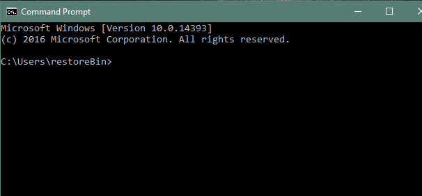 CMD Command Prompt Windows Version