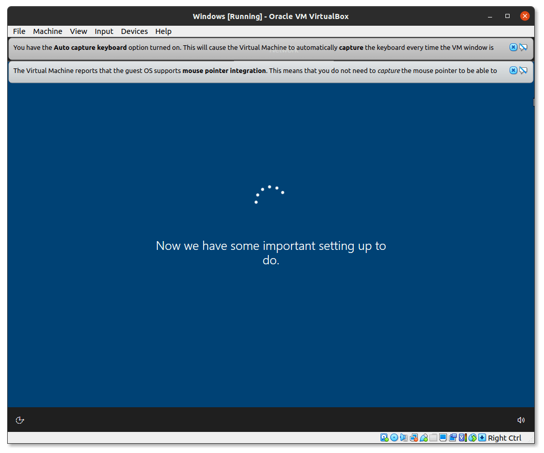 How to Run and Use Windows 10 in Linux PC? 35 Complete the basic formalities