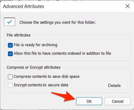 How to Password Lock Folder in Windows 11? 4 Compress_or_Encrypt_attributes