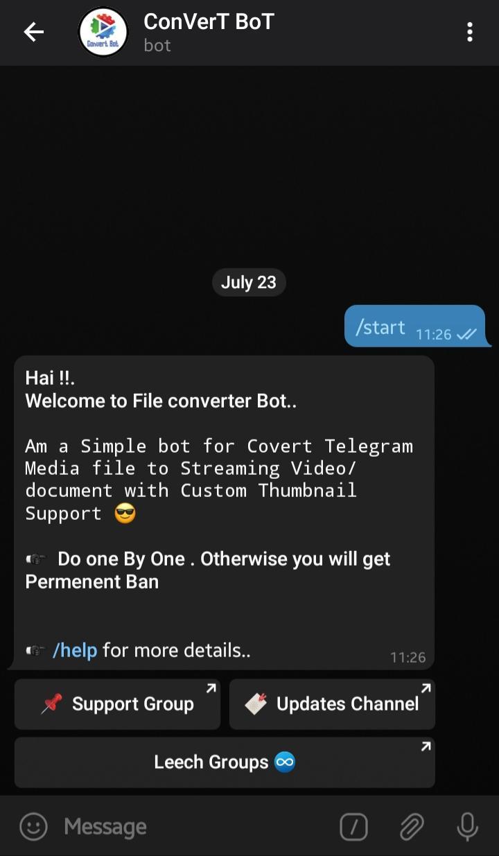 Top Best Telegram Bots to Enhance your Messenger 6 ConVerT BoT