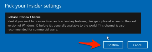 How to Install Windows 11 on AMD Computer? 14 Confirm Insider Preview