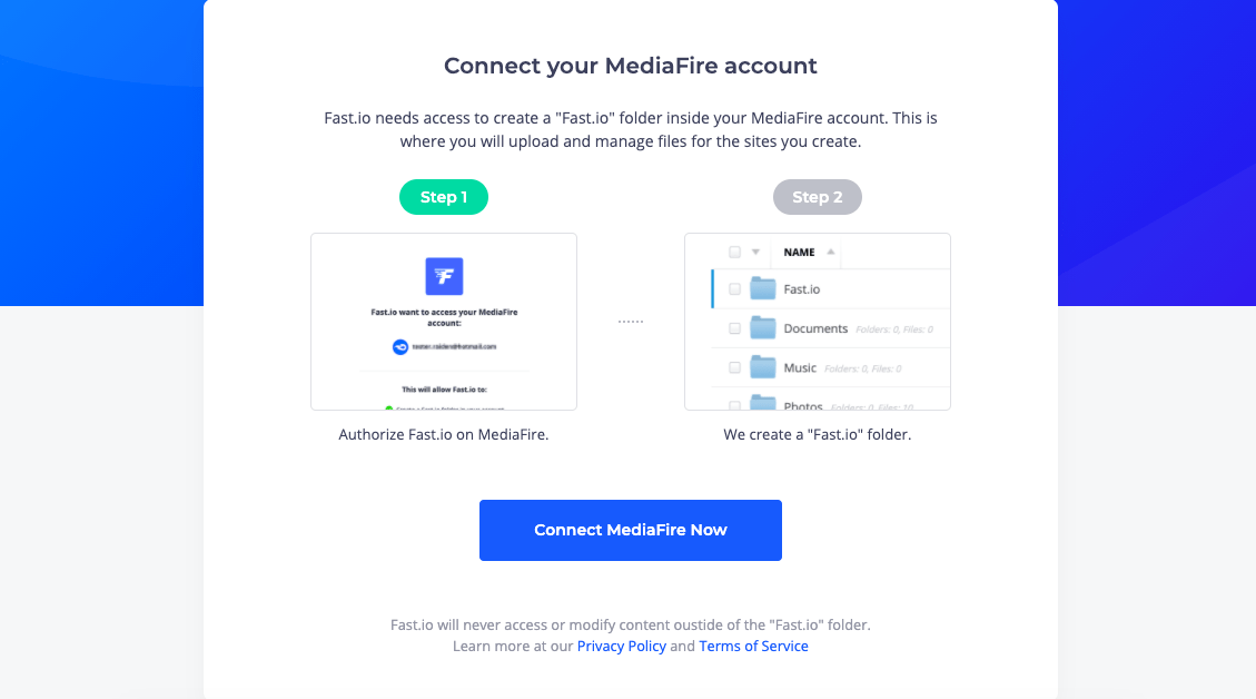 Get a Direct Download Link on Mediafire for Free 4 Connect with fast.io