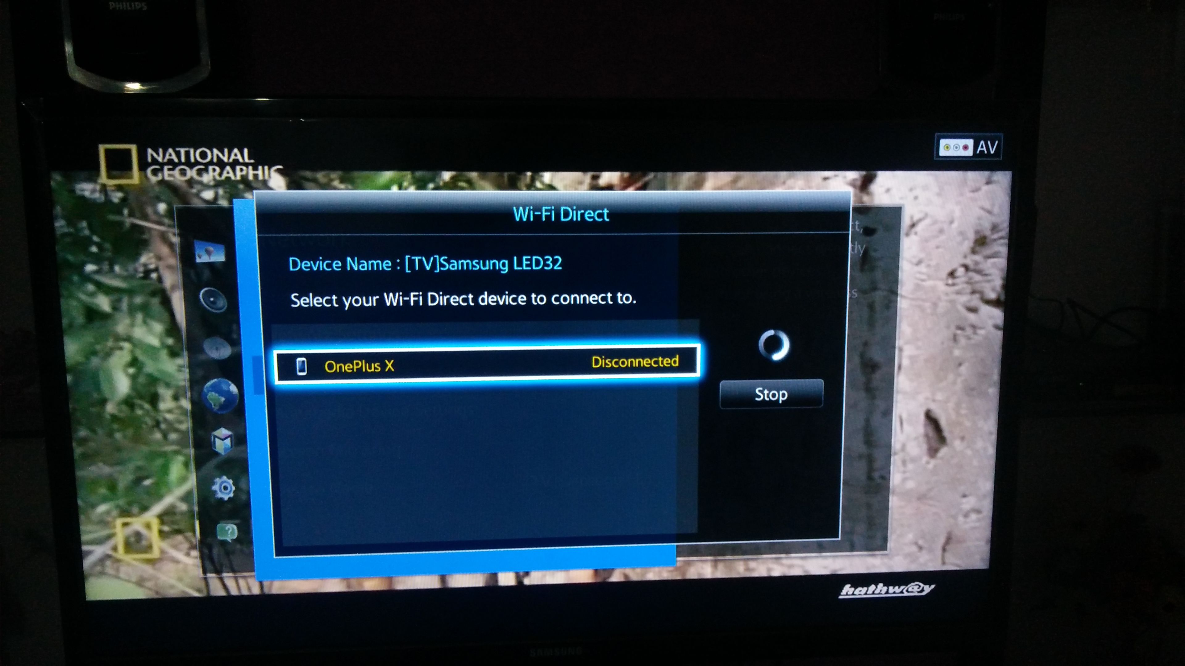 Connect your device with TV