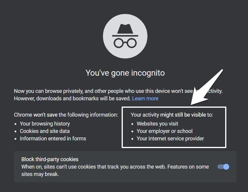 How to Track History in Incognito Mode for Chrome on PC? 6 Contact Network Administrator