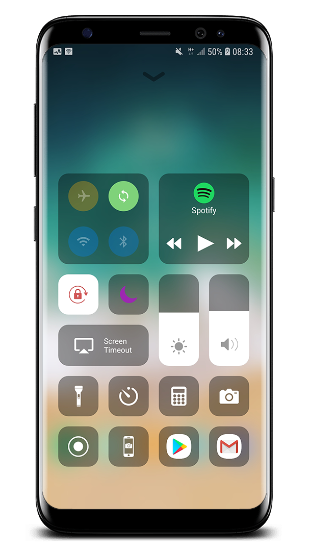 5 Best iOS 16 Launchers for Android 2 Control Center 15