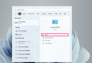 Top 10 Ways to Fix Arrow Keys Not Working in Excel on Windows 4 Open Control Panel