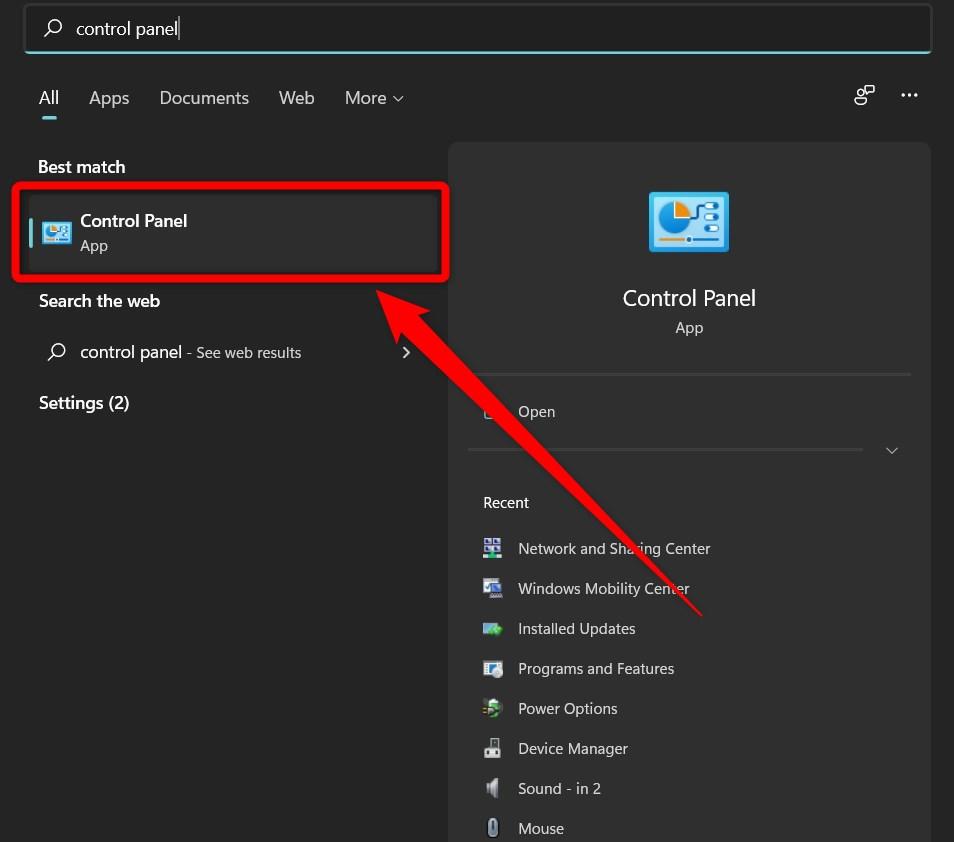 How to Fix Windows 11 Bluetooth File Transfer Not Working? 9 Control Panel